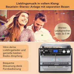 TC-386 Stereoanlage USB MP3 Kassette CD Plattenspieler Encoder -Küchengeräte Verkäufe 10000109 de 0003 usp