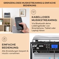 TC-386 Stereoanlage USB MP3 Kassette CD Plattenspieler Encoder -Küchengeräte Verkäufe 10000109 de 0005 usp