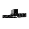 Areal 525 BK 5.1 Aktives Surround Boxen Lautsprecher Set 125 Watt RMS