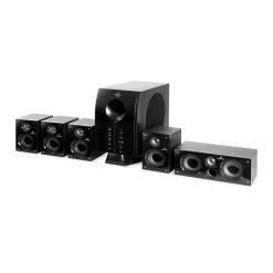 Areal 525 BK 5.1 Aktives Surround Boxen Lautsprecher Set 125 Watt RMS -Küchengeräte Verkäufe 10000148 yy 0009 front auna Areal 525 BK schwarz 5 1 Lautsprechersystem