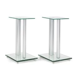 BS28 Paar Boxenständer Glas Aluminium <10kg Belastbar