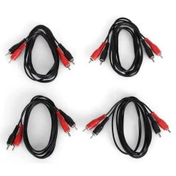 Cinch Verbindungskabel 4 X 1,5 Meter RCA Kabel