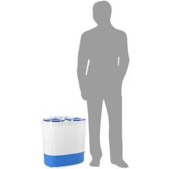 DB003 Mini-Waschmaschine Schleuder 2kg -Küchengeräte Verkäufe 10006738 yy 0006 titel groessenvergleich oneconcept mnw db003