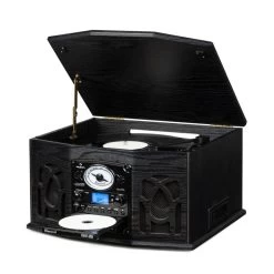 NR-620 Stereoanlage Plattenspieler MP3-Aufnahme Holzgehäuse Schwarz 16 NR-620 Stereoanlage Plattenspieler MP3-Aufnahme Holzgehäuse Schwarz -Küchengeräte Verkäufe 10007043 yy 0010 titel auna NR 620 Stereoanlage Plattenspieler