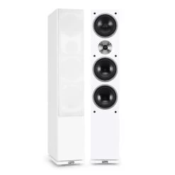 Linie-600 Standlautsprecher 140W RMS Passiv Weiß Paar