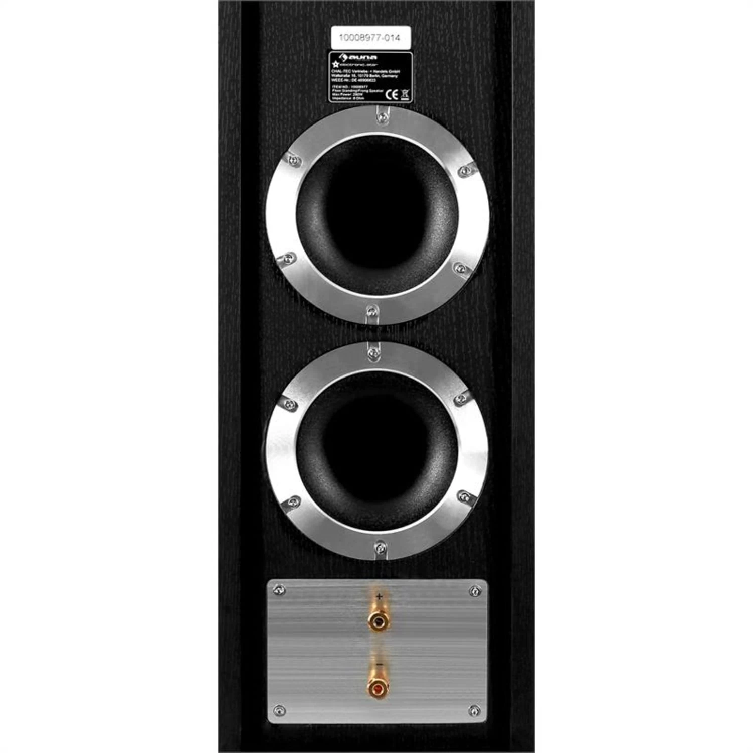 Linie-600-BK Standlautsprecher 140W RMS Passiv Schwarz Paar – Bild 4