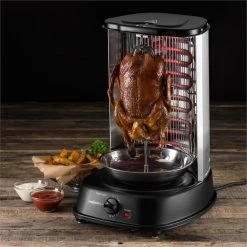 Kebap Master Vertikalgrill 1800W Schwarz Inkl. Spieß Set -Küchengeräte Verkäufe 10009354 yy 0003 ambient oneConcept Kebap Master Vertikalgrill Schwarz neu