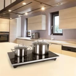 VariCook XL Doppel-Induktions-Kochfeld 3100W Timer 240°C Touch 8 VariCook XL Doppel-Induktions-Kochfeld 3100W Timer 240°C Touch -Küchengeräte Verkäufe 10012197 yy 0003 titel Klarstein VariCook XL Doppel Induktions Kochfeld