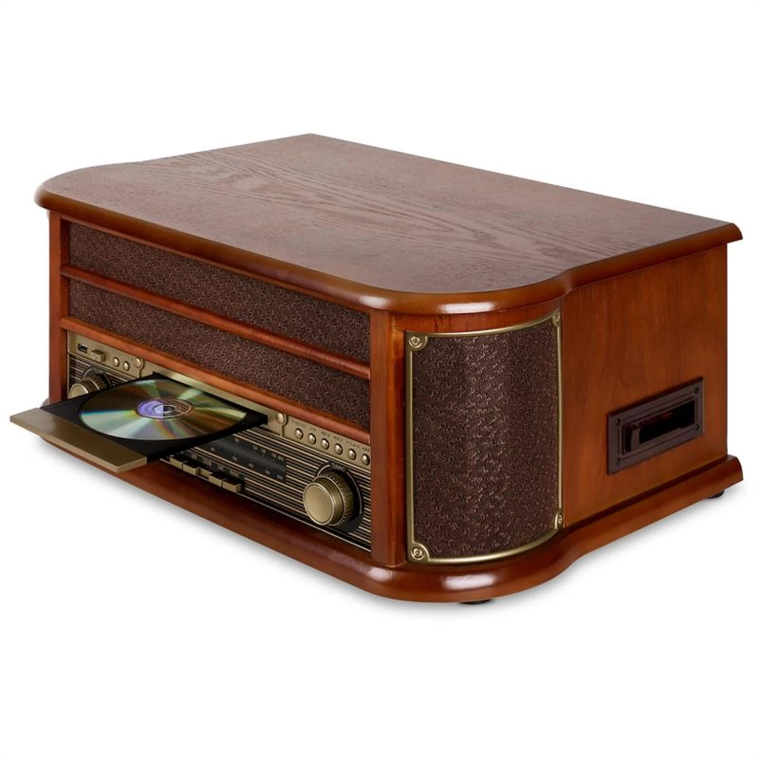 Belle Epoque 1908 Retro-Stereoanlage Bluetooth USB CD MP3 3 Belle Epoque 1908 Retro-Stereoanlage Bluetooth USB CD MP3 – Bild 3