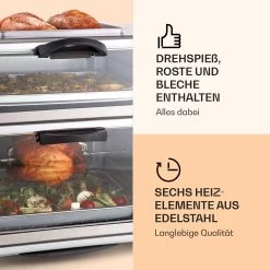 All-You-Can-Eat Doppel-Backofen Grillplatte 42 Liter 2350 Watt -Küchengeräte Verkäufe 10026452 de 0004 logo