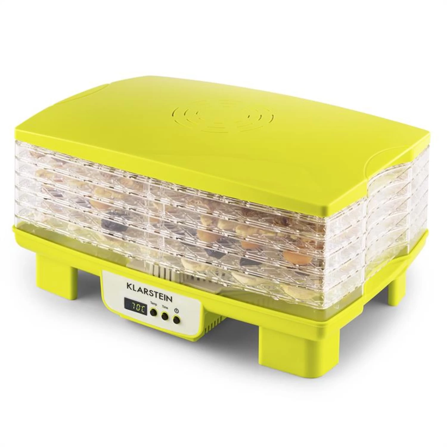 Bananarama Dörrautomat Grün 550W Trockner Dehydrator 6 Etagen 7 Bananarama Dörrautomat Grün 550W Trockner Dehydrator 6 Etagen – Bild 7