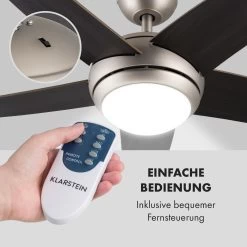 Bolero 2-in-1-Deckenventilator Leuchte 55W 10212 M³/h Fernbedienung 10 Bolero 2-in-1-Deckenventilator Leuchte 55W 10212 M³/h Fernbedienung -Küchengeräte Verkäufe 10028292 de 0003 logo