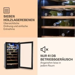 Vinamour 26 Uno Weinkühlschrank 26 Flaschen 88 Liter Edelstahl LED 11 Vinamour 26 Uno Weinkühlschrank 26 Flaschen 88 Liter Edelstahl LED -Küchengeräte Verkäufe 10028491 de 0005 logo