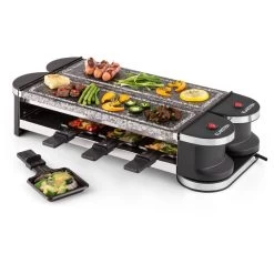 Tenderloin 100 Raclette-Grill 1200 W (2x600W) 8 Personen 2x Naturstein 13 Tenderloin 100 Raclette-Grill 1200 W (2x600W) 8 Personen 2x Naturstein -Küchengeräte Verkäufe 10028579 yy 0007 logo 07 Klarstein Tenderloin Raclette Grill