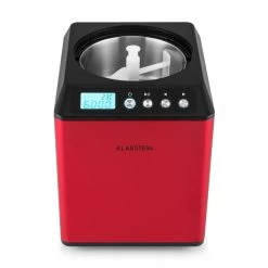 Vanilla Sky Eiscreme-Maschine Kompressor 2l 180W Edelstahl Rot -Küchengeräte Verkäufe 10028874 yy 0005 front Klarstein Vanilla Sky Eismaschine