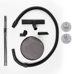 Reinraum Nass-Trocken-Sauger Industriesauger 1800W 30l Steckdose -Küchengeräte Verkäufe 10029113 yy 0005 logo Klarstein Reinraum Nass Trocker Sauger reedit