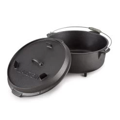 Hotrod 145 Dutch Oven BBQ-Topf 12 Qt / 11,4 Liter Gusseisen Schwarz 9 Hotrod 145 Dutch Oven BBQ-Topf 12 Qt / 11,4 Liter Gusseisen Schwarz -Küchengeräte Verkäufe 10029168 yy 0005 logo