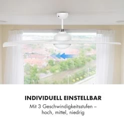 Figo 2-in-1-Deckenventilator Lampe Ø132cm 10.039m³/h Fernbedienung 12 Figo 2-in-1-Deckenventilator Lampe Ø132cm 10.039m³/h Fernbedienung -Küchengeräte Verkäufe 10029345 de 0005 logo