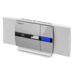 V-15 Stereoanlage CD USB MP3 UKW AUX Wandmontage Wecker Fernbedienung -Küchengeräte Verkäufe 10029362 yy 0006 front oneConcept V 15 Stereoanlage weiss reedit v2