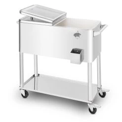 Springbreak 2000 Getränkewagen Terrassenkühlwagen 80l Edelstahl -Küchengeräte Verkäufe 10029647 yy 0004 logo