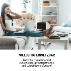 Baltic Blue 3-in-1 Luftkühler 360 M³/h 65 W 6 Ltr Fernbedienung Mobil 12 Baltic Blue 3-in-1 Luftkühler 360 M³/h 65 W 6 Ltr Fernbedienung Mobil -Küchengeräte Verkäufe 10029734 de 0004 logo