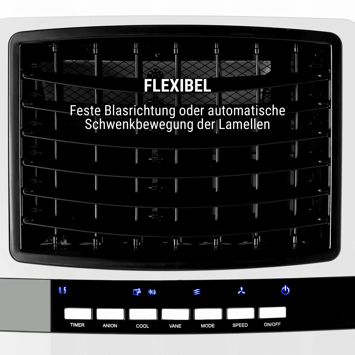 Baltic Blue 3-in-1 Luftkühler 360 M³/h 65 W 6 Ltr Fernbedienung Mobil 7 Baltic Blue 3-in-1 Luftkühler 360 M³/h 65 W 6 Ltr Fernbedienung Mobil – Bild 7