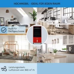 CTR-1 4-in-1 Luftkühler 360 M³/h 65 W 8 Ltr Fernbedienung Mobil 11 CTR-1 4-in-1 Luftkühler 360 M³/h 65 W 8 Ltr Fernbedienung Mobil -Küchengeräte Verkäufe 10029735 de 0005 usp