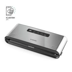 Foodlocker Pro Vakuumierer 30 Cm 120W -0,8 Bar 12 L/min Edelstahl -Küchengeräte Verkäufe 10029742 yy 0008 logo Klarstein Foodlocker Pro Vakuumierer 120W