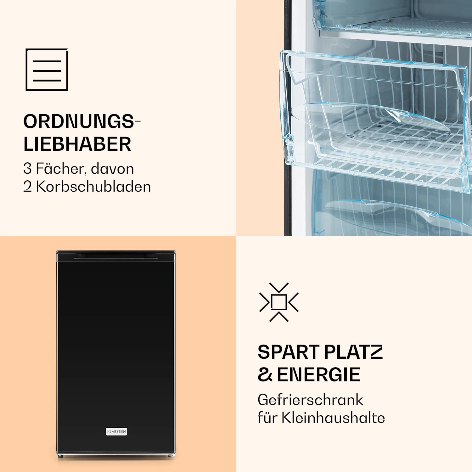 Garfield XL Gefrierschrank 4-Sterne 69L 80W Betriebsgeräusch: 41 DB 3 Garfield XL Gefrierschrank 4-Sterne 69L 80W Betriebsgeräusch: 41 DB – Bild 3