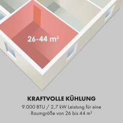 Frostik Fenster-Klimagerät 9.000 BTU/2,7 KW EEC A Fernbedienung -Küchengeräte Verkäufe 10029808 de 0005 logo