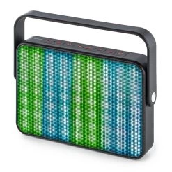 Dazzl 5.0 Bluetooth-Lautsprecher LED AUX Akku Freisprecher Mobil -Küchengeräte Verkäufe 10029967 yy 0006 titel auna bluetooth speaker neu