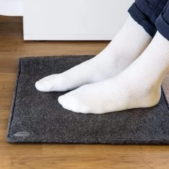 Magic Carpet Heizteppich Mit 3 Temperaturstufen 100 W Anthrazit -Küchengeräte Verkäufe 10030302 yy 0004 logo oneConcept Magic Carpet Heizteppich reedit