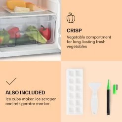 Spitzbergen Uni Kühlschrank 91 Liter 10-Liter-Gefrierfach 2 Böden 9 Spitzbergen Uni Kühlschrank 91 Liter 10-Liter-Gefrierfach 2 Böden -Küchengeräte Verkäufe 10031180 uk 0004 logo