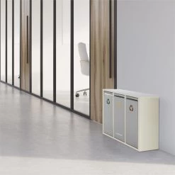 Ordnungshüter 3 Mülleimer Mülltrenner 45L (3 X 15 L) Cremebeige 8 Ordnungshüter 3 Mülleimer Mülltrenner 45L (3 X 15 L) Cremebeige -Küchengeräte Verkäufe 10031320 yy 0005 ambient Klarstein Ordnungshueter 3 Muelleimer cremebeige