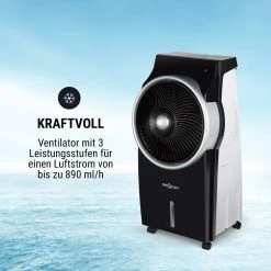 Kingcool 4-in-1 Luftkühler 2340 M³/h 95 W 8 Liter Mobil Fernbedienung -Küchengeräte Verkäufe 10031341 de 0003 usp