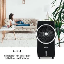 Kingcool 4-in-1 Luftkühler 2340 M³/h 95 W 8 Liter Mobil Fernbedienung -Küchengeräte Verkäufe 10031341 de 0004 usp