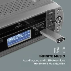 KR-500 CD Küchenradio, Internetradio, Integriertes WiFi, CD/Mp3-Player -Küchengeräte Verkäufe 10031477 de 0006 logo