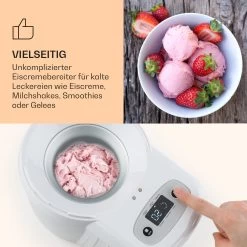 Schneeflöckchen Eiscremebereiter Thermoelektrisch 700ml Leise Weiß -Küchengeräte Verkäufe 10031663 de 0004 logo