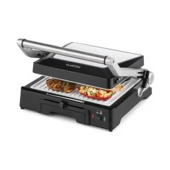 Burgermeister 3-in-1 Kontaktgrill Tischgrill Paninimaker 2000W -Küchengeräte Verkäufe 10031664 yy 0003 detail Klarstein Burgermeister 3in1 Kontaktgrill