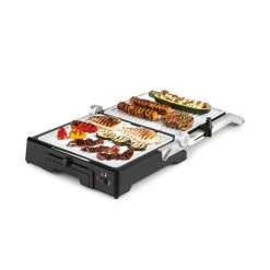 Burgermeister 3-in-1 Kontaktgrill Tischgrill Paninimaker 2000W -Küchengeräte Verkäufe 10031664 yy 0004 detail Klarstein Burgermeister 3in1 Kontaktgrill