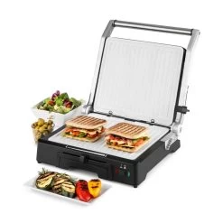 Burgermeister 3-in-1 Kontaktgrill Tischgrill Paninimaker 2000W -Küchengeräte Verkäufe 10031664 yy 0006 titel Klarstein Burgermeister 3in1 Kontaktgrill