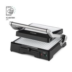 Burgermeister 3-in-1 Kontaktgrill Tischgrill Paninimaker 2000W -Küchengeräte Verkäufe 10031664 yy 0007 logo Klarstein Burgermeister 3in1 Kontaktgrill