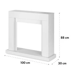 Studio Frame Kamingehäuse MDF Modernes Design -Küchengeräte Verkäufe 10031705 yy 0004 logo Stylish design fireplace