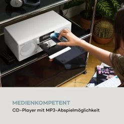 Harvard Micro-Stereoanlage DAB+ UKW-Tuner BT CD-Player USB-Charger -Küchengeräte Verkäufe 10031950 de 0005 logo