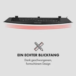 Bornholm Curved Konvektions-Heizgerät Thermostat Timer 2000W -Küchengeräte Verkäufe 10031979 de 0006 logo