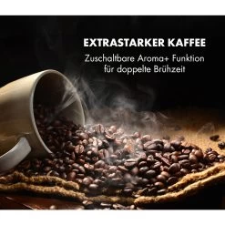 Aromatica X Kaffeemaschine Mahlwerk Glaskanne Aroma+ Edelstahl 13 Aromatica X Kaffeemaschine Mahlwerk Glaskanne Aroma+ Edelstahl -Küchengeräte Verkäufe 10032102 de 0004 logo