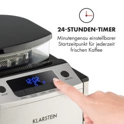 Aromatica X Kaffeemaschine Mahlwerk Glaskanne Aroma+ Edelstahl 15 Aromatica X Kaffeemaschine Mahlwerk Glaskanne Aroma+ Edelstahl -Küchengeräte Verkäufe 10032102 de 0006 logo