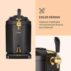 Skal Bierzapfanlage Bierkühler 5l Fässer CO2 Edelstahl Schwarz -Küchengeräte Verkäufe 10032176 de 0003 logo