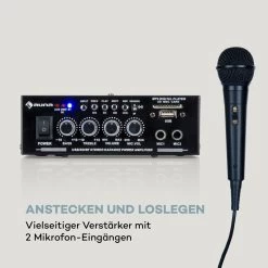 Karaoke Star 1 Karaoke-Set, 2 X 50 W Max., BT, USB/SD, Line-In -Küchengeräte Verkäufe 10032442 de 0004 logo