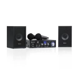 Karaoke Star 2 Karaoke-Set 2 X 50 W Max. BT USB/SD Line-In 2 X Mikro